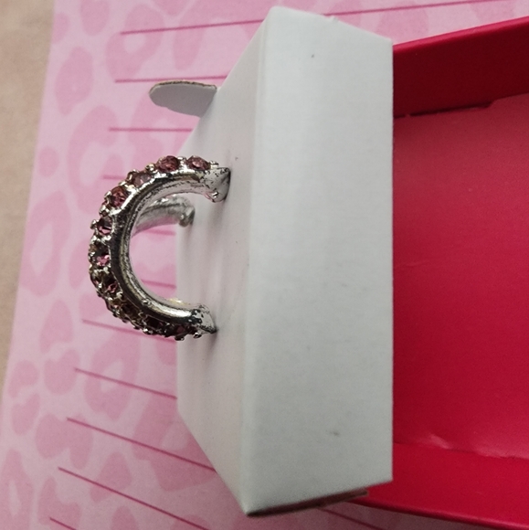 Mini Amethyst Hoops - Picture 2 of 6